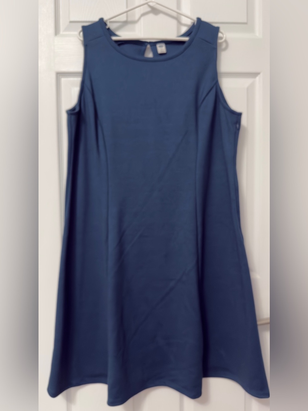 Old Navy Sleeveless A-Line Dress in Slate Blue